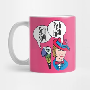 Pish Posh Spit Spot Mug